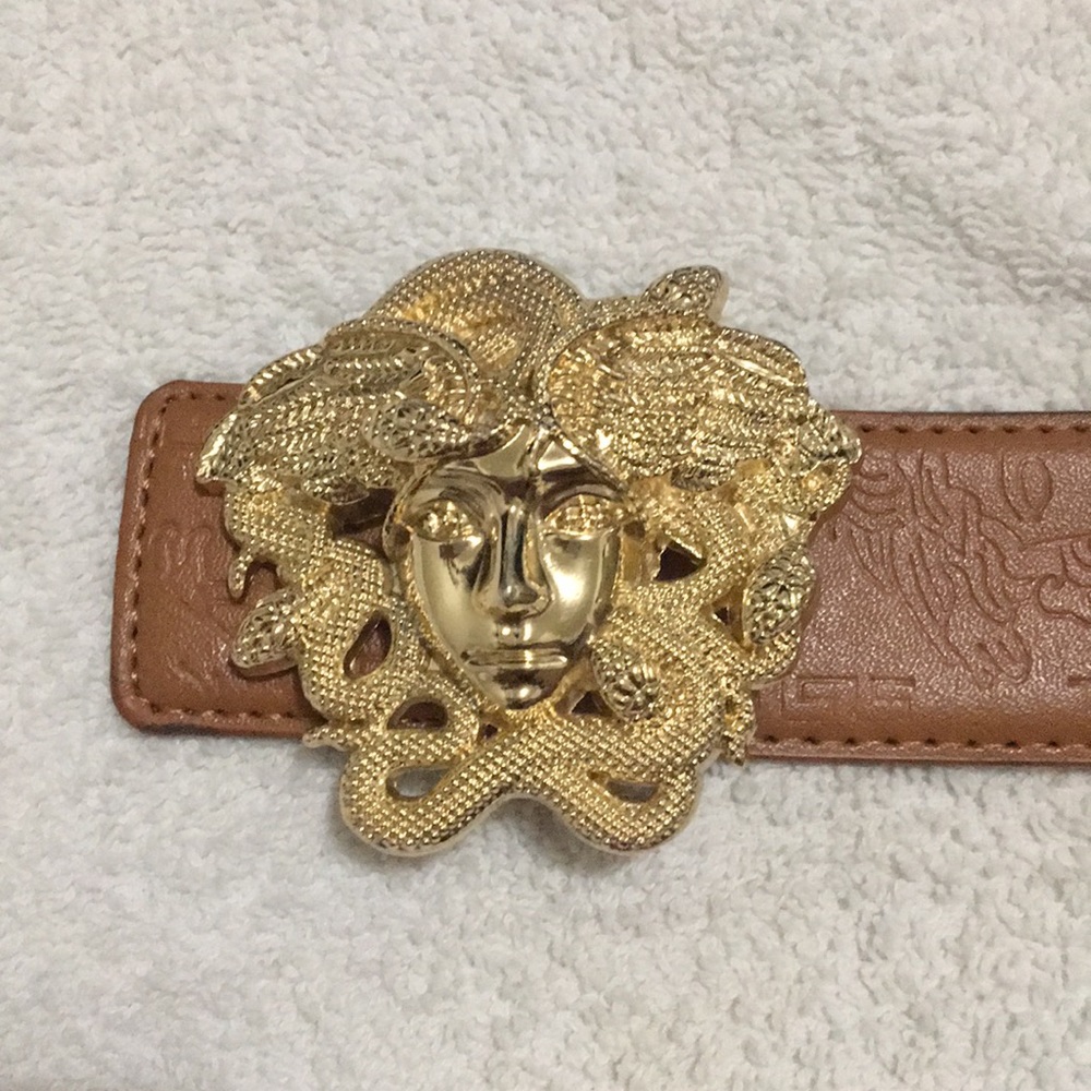 Versace belt with Medusa buckle